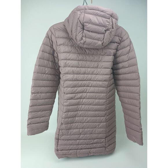 The North Face Women's Rose Blush Pink Stretch Hooded Jacket Parka Size Large - Picture 2 of 5